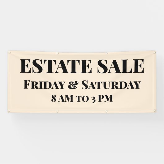 Bannière de vente personnalisée (Horizontal)