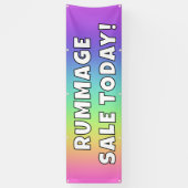 Bannière de vente Rainbow personnalisée (Vertical)