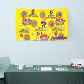 Bannière de vinyle, Bannière joyeuse du 6ème anniv (Salon professionnel)