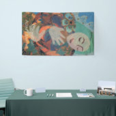 Bannière de vinyle de l'Avent, 3' x 5' (Salon professionnel)