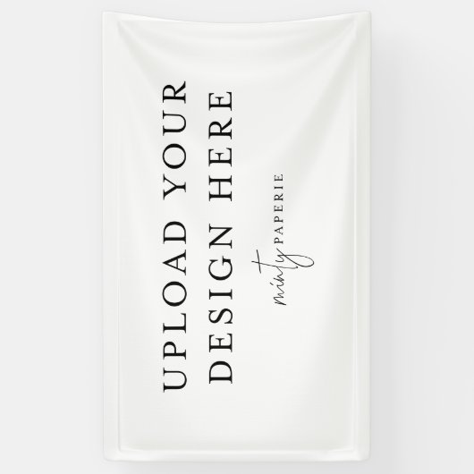 Bannière de vinyle (paysage) (Vertical)