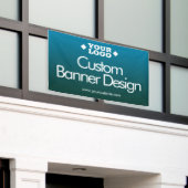 Bannière de vinyle personnalisée du logo de l'entr (Bâtiment extérieur)