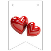 Bannière de voiture juste marié (Premier drapeau)