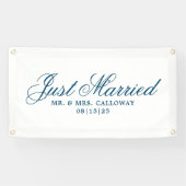 Bannière de voiture mariée (Horizontal)
