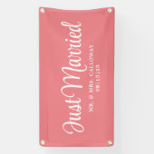 Bannière de voiture mariée (Verticale)