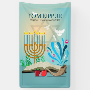Bannière de Yom Kippour