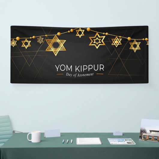 Bannière de Yom Kippour (Salon professionnel)