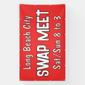 Bannière d'échange personnalisé (Verticale)