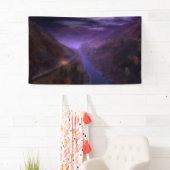 Bannière d'éclairage résidentiel Highland (En situation)