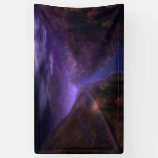 Bannière d'éclairage résidentiel Highland (Vertical)