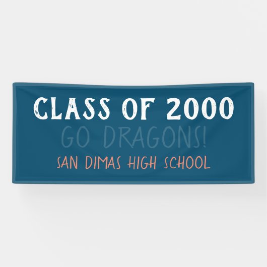 Bannière décontractée de la réunion ou du diplôme (Horizontal)