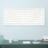 Bannière décorative en gris charbon (Salon professionnel)