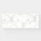 Bannière décorative en gris pâle (Horizontal)