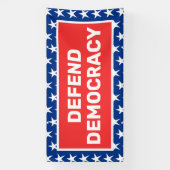 Bannière Défendre la démocratie (Verticale)