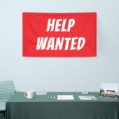 Bannière d'embauche Bold Red NOW - Entreprise pers (Salon professionnel)