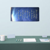 Bannière d'encouragement - Hébreux 4:16 (Salon professionnel)