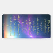 Bannière d'encouragement - Matthieu 28:19-20 (Horizontal)