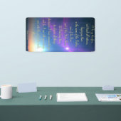 Bannière d'encouragement - Matthieu 28:19-20 (Salon professionnel)