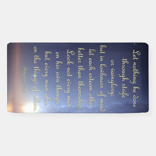 Bannière d'encouragement - Philippiens 2:3-4 (Horizontal)