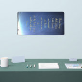 Bannière d'encouragement - Philippiens 4:9 (Salon professionnel)