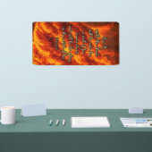 Bannière d'encouragement - Zacharie 2:5 (Salon professionnel)