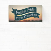 Bannière des champions de Philly - Eagles Pride (Insitu)