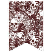 Bannière des crânes de la jungle (Deuxième drapeau)