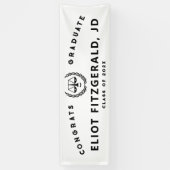 Bannière des diplômes de l'école de droit (Vertical)