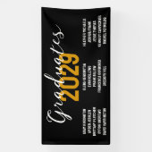 Bannière des diplômés du lycée de quartier (Verticale)