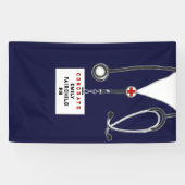 Bannière des fêtes de fin d'études infirmières (Horizontal)