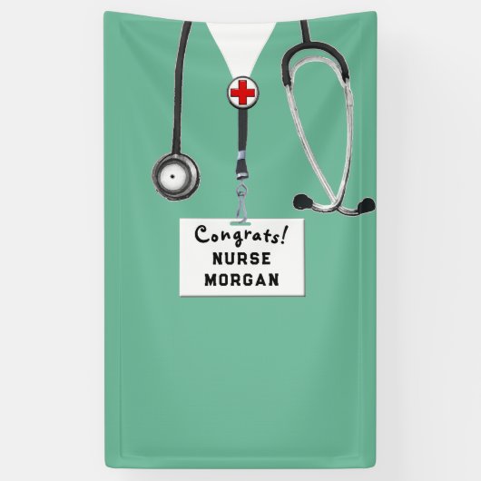 Bannière des Fêtes des infirmières diplômées (Vertical)