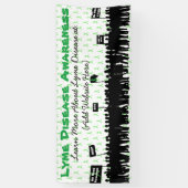 Bannière des panneaux de la grande manifestation d (Vertical)