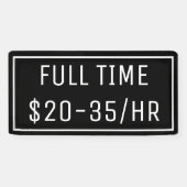 Bannière des panneaux de location Black Now (Horizontal)