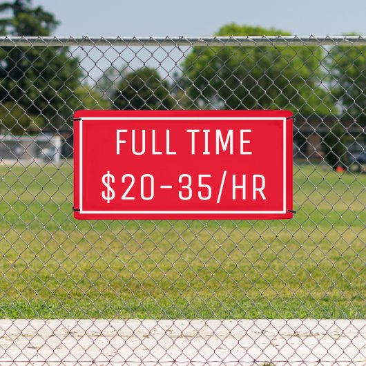 Bannière des panneaux de location Red Now (Insitu)