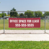 Bannière des panneaux Office Space for Leasing (En situation)