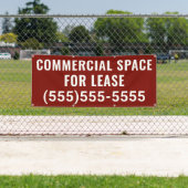 Bannière d'espace commercial à louer (En situation)