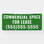Bannière d'espace commercial à louer (Horizontal)