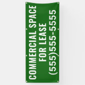 Bannière d'espace commercial à louer (Vertical)