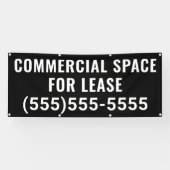 Bannière d'espace commercial à louer (Horizontal)