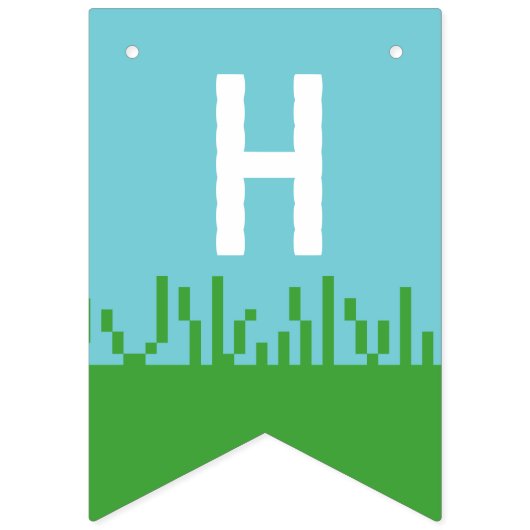 Bannière d'étamine d'anniversaire de champignon de (Deuxième drapeau)