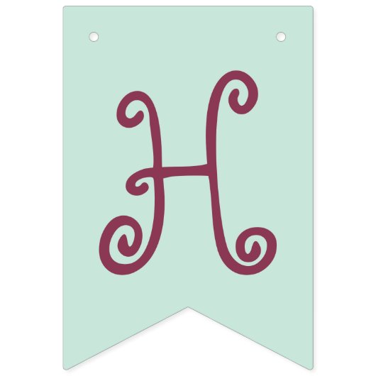 Bannière d'étamine d'anniversaire de sirène de (Deuxième drapeau)