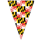 Bannière d'étamine de drapeau du Maryland (Deuxième drapeau)