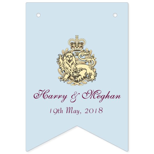 Bannière d'étamine de drapeau l'épousant royal du (Troisième drapeau)