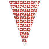 Bannière d'étamine de partie de la Suisse (Deuxième drapeau)