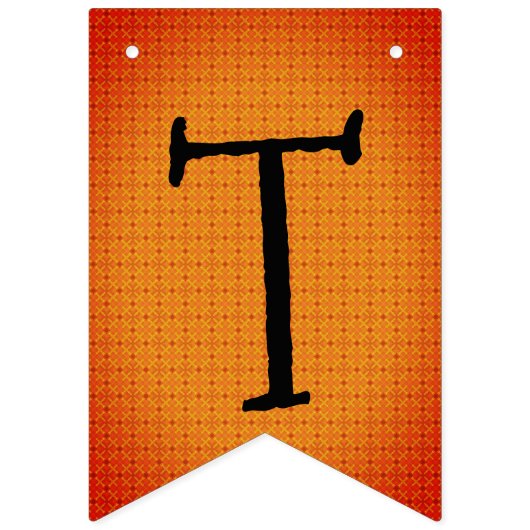 Bannière d'étamine de thanksgiving (Troisième drapeau)