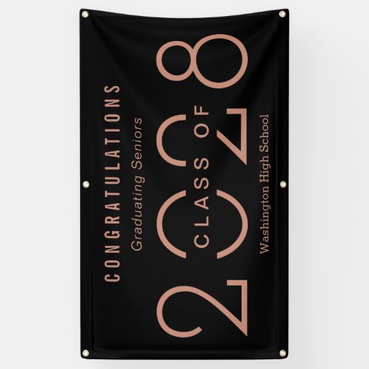 Bannière d'évaluation des couleurs de l'année heur (Vertical)