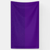 Bannière d'événement à paillettes violet deux tons (Vertical)