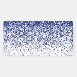 Bannière d'événement à pixels bleus modernes