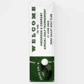Bannière d'événement de tournoi de golf (Vertical)