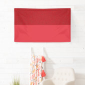 Bannière d'événement Rouge Tomate Two-Tone – Perso (En situation)
